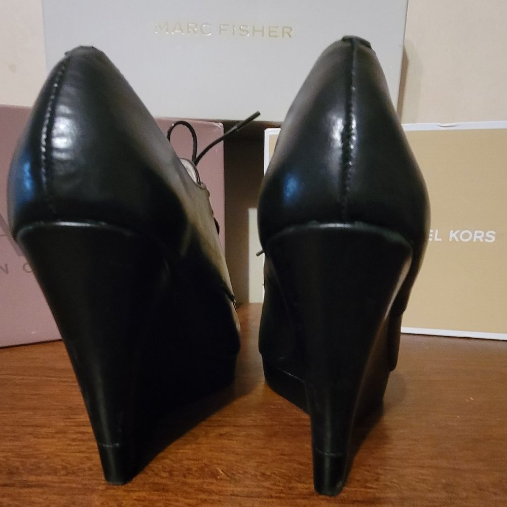 KORS Michael Kors leather wedges - Picture 4 of 12